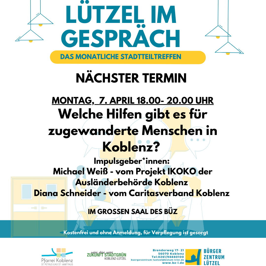 Plakat zum Stadtteiltreffen