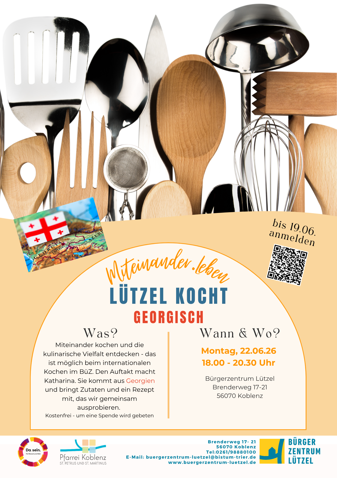 Flyer Lützel kocht georgisch