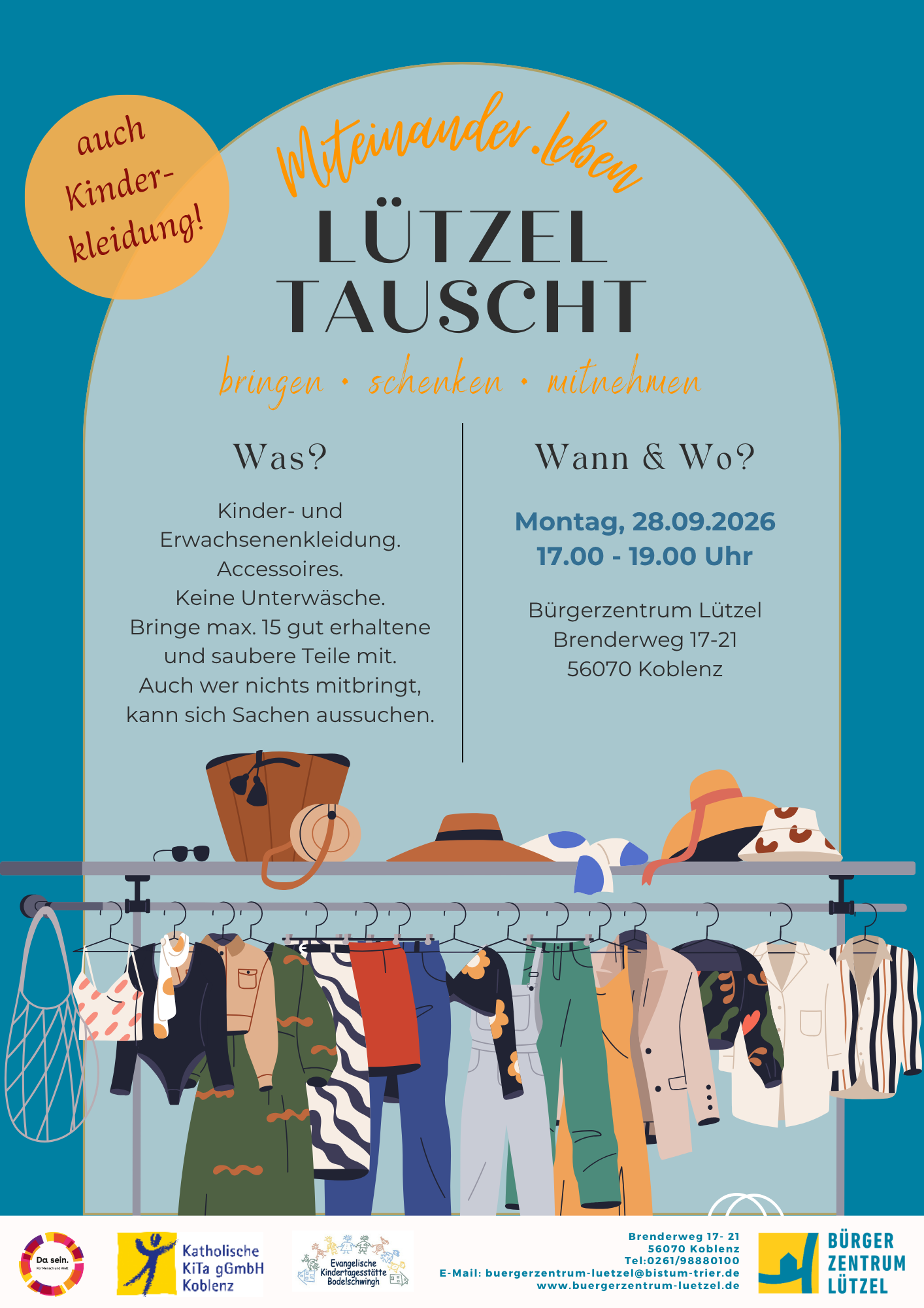 Lützeltauscht (c) Bürgerzentrum Lützel ein Flyer