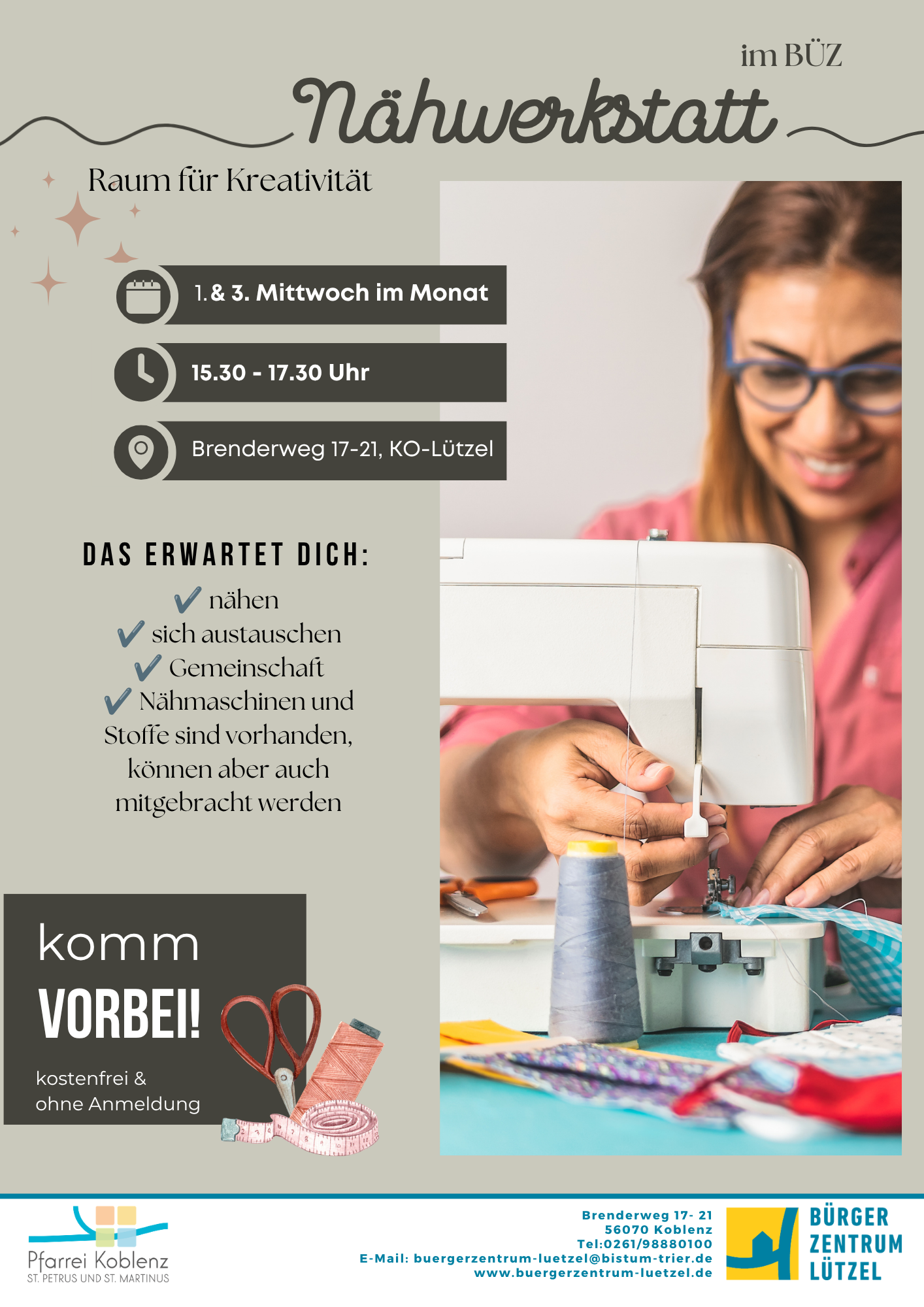 Flyer Nähwerkstatt
