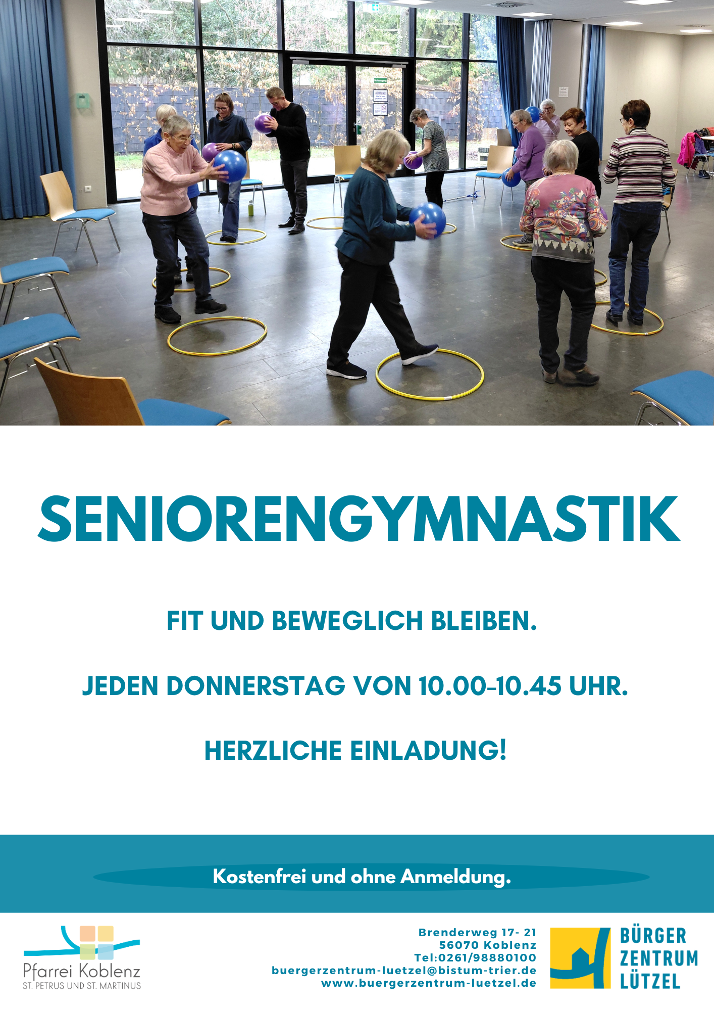 Flyer Seniorengymnastik
