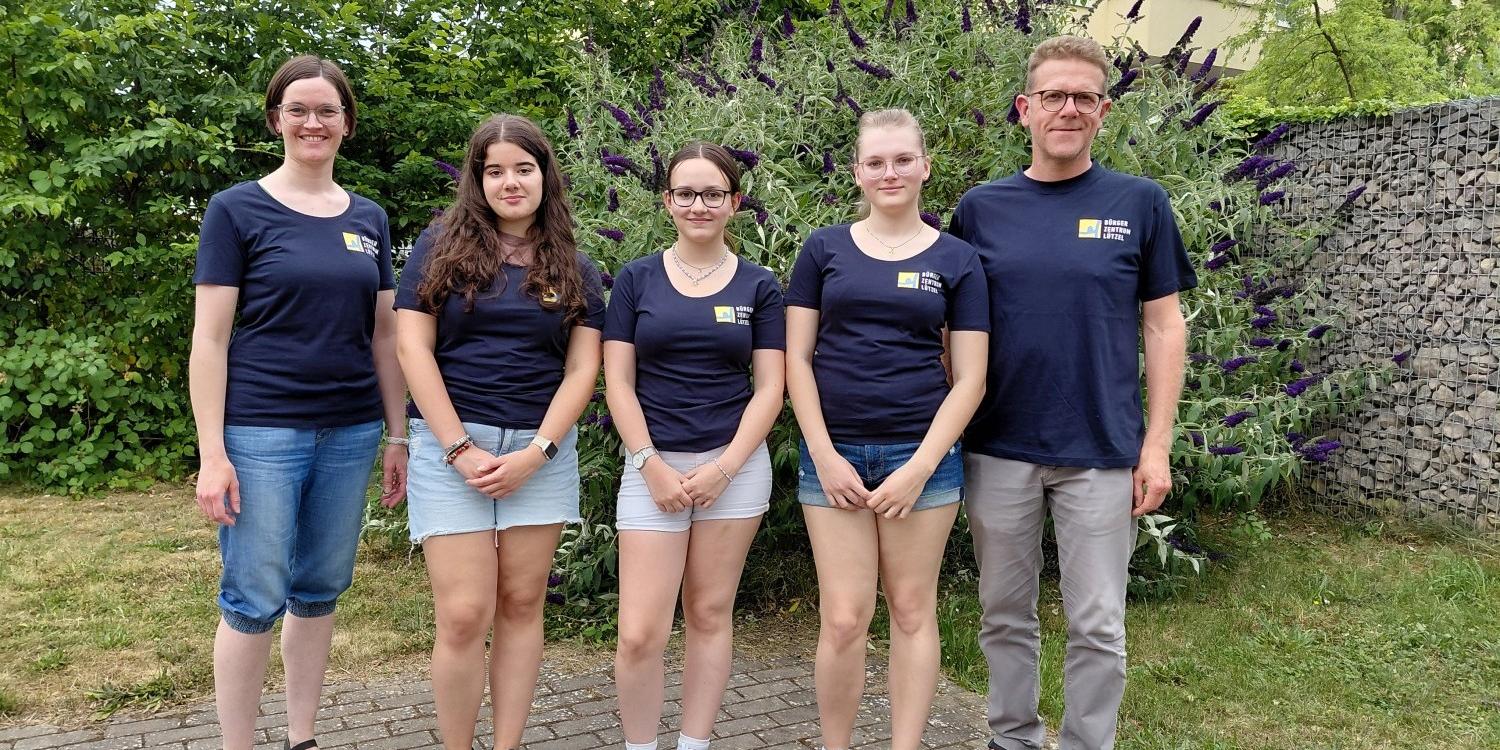 5 Personen - das Betreuungsteam der Ferienwoche 2025