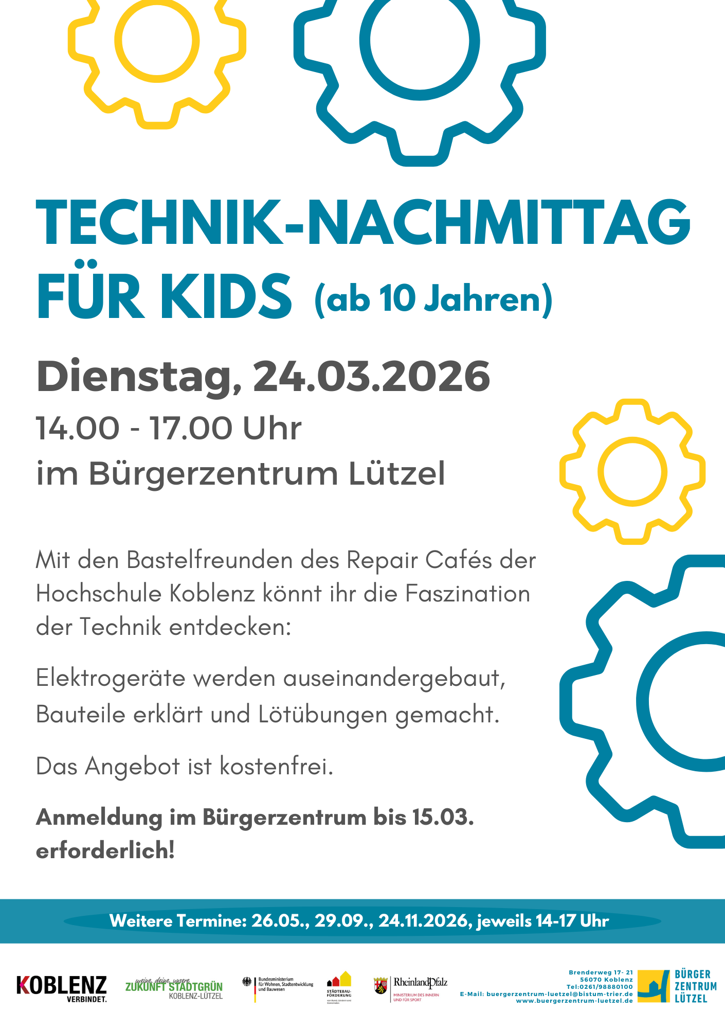 Techniknachmittag für Kids (A4)