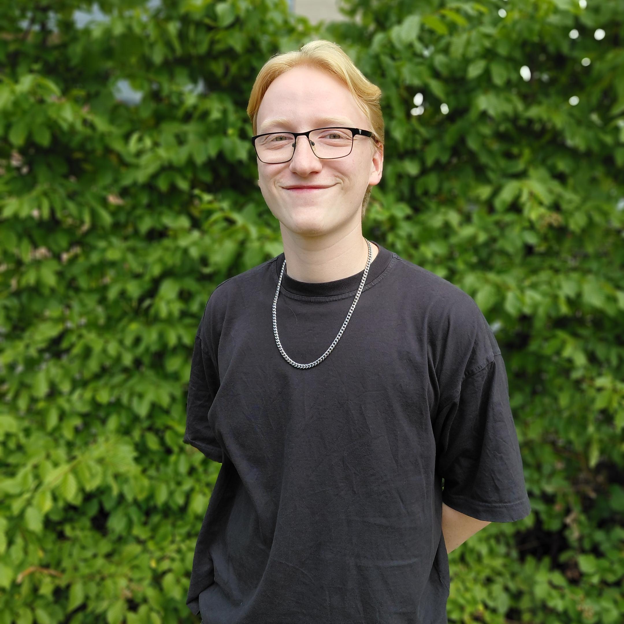Eine Person