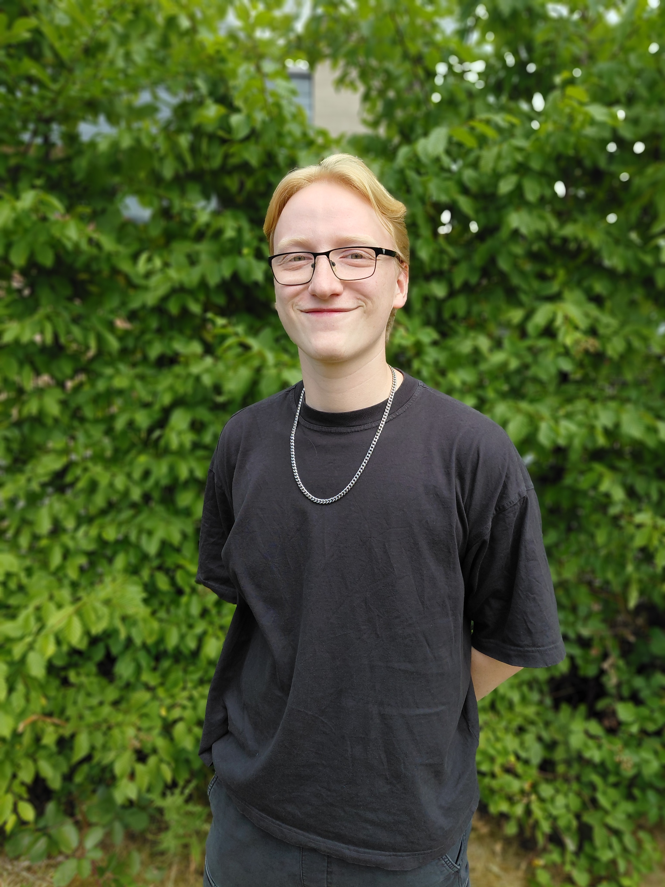 Eine Person